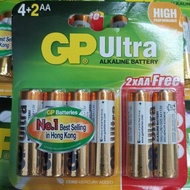 4AAA+2AAA GP ULTRA ALAKALINE BATTERY