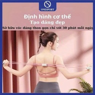 No. 8 elastic resistance band to support Gym and Yoga - One Sport