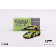 1:64 MINI GT MODEL - Lamborghini Huracán STO Verde Citrea