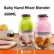 Baby Hand Mixer Blender Electric Meat Chopper 600ML Baby Hand Food Mixer Blender Chopper Food Processor
