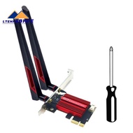 WiFi 7 BE200 Pro Pcie Wireless Network Adapter+10DB Antenna BT5.4 Tri Band 2.4G/5G/6GHz BE200 WiFi C