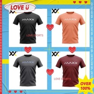 Maxx Plain Tee Series Badminton Jersey New (4 COLOURS)