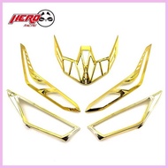 ✧ ◱ ⭐ ☽ Honda Click 125/150 Garnish Set 3 in 1 Headlight Cover Signal Light Cover Tail Light Cover