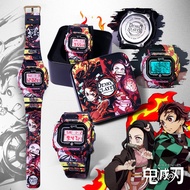 G Shock Custom Original G Shock dw5600 jam gshock original gshock anime demon slayer custom watch for men for women