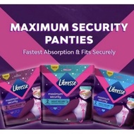 LIBRESSE OVERNIGHT PANTIES - (2PCS) (panties/tuala wanita)