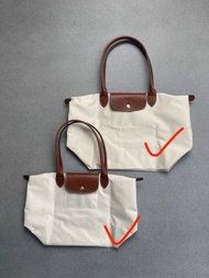 Longchamp original / green大$$810,中$750長柄tote bag，背囊細$720，大背囊$930，迷你手提包$540，專櫃正貨