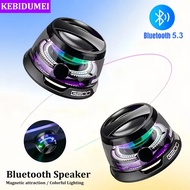 [Ready Stock] Bluetooth 5.3 Speaker Mini Speaker Portable Magnetic Speaker Multifunctional RGB Speak