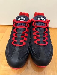 Nike ID Air Max 95 custom shoes black red