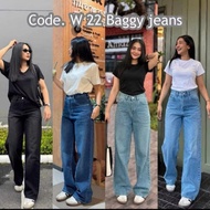 Big Barrel jeans w22 Baggy wanwi Light Color Size S