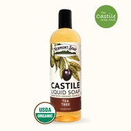 The Castile Soap Shop | Castile Liquid Soap | Tea Tree | 473 ml | Vegan | For all Skin Types