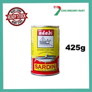 7DAYS: Adabi Sardines in Tomato Sauce (425g)/Sardin Adabi 425g/Adabi Sardin Sos Tomato 425g/Tin Sard