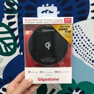 全新現貨～Gigastone GA9600 無線快充充電盤 -黑 蘋果/安卓Qi手機專用 急速無線充電盤