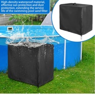 【Free-delivery】 Pool Pump Cover Waterproof Oxford Cloth Cover For Clear Pool Pump Sand Filter Cover 