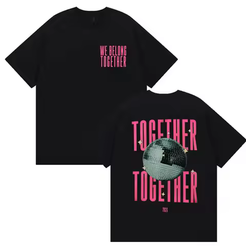 Harry Styles We Belong Together Shirts Men Women High Quality Vintage Oversized T-shirt Summer Cotto