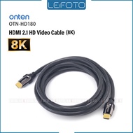 N 8K HDMI 2.1 Certified Cable 2M, 8K@60Hz 4K@120Hz 48Gbps High Speed Braided HDMI Cord