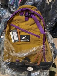 現貨 Gregory 26L Classic day BRNZE PRPL Backpack 背囊 啡黃色x紫色拉鍊