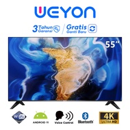 Weyon Smart TV 65 INCH/55 INCH/50 INCH TV Digital Android 11.0  4K UHD Dolby Audio-Bluetooth Connect