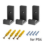 3pcs Wall Mount Holder Bracket For PlayStation 4 Host Rack Hook For PS4 Console Storage Stand Base For PS4 Pro/Slim Accessories