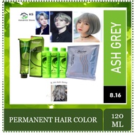 Bremod Hair Color Package (Ash Grey 8.16) Ash Gray Beauty Hair Care