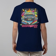 เสื้อยืดสกรีนยุค80Retro Style เรโทร สไตล์ ลายวิทยุ RT01
