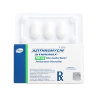 ZITHROMAX Azithromycin dihyrate 500mg 1 Film-coated Tablet [PRESCRIPTION REQUIRED]
