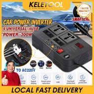 300W Car Power Inverter Car Intelligent Inverter 12V  to 220V Car Multifunctional Power Adapter Mobi