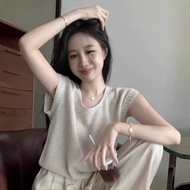 Women's Loose Needle Mesh Tank Top