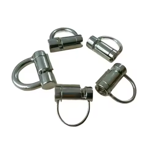 Custom Prince Albert (PA) Lock Male Chastity Device Stainless Steel CB Lock with D-Ring Piercing Cha