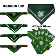 Hasduk | Kacu | Syal HW Hizbul wathan SD | SMP | SMA Panjang 120cm