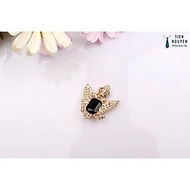 Ghim cài áo - lapel pin - Phụ kiện cài áo đinh đá sư tử cao cấp