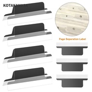 KOTAKAN13A 25pcs Index Tabs, File Storage Self-adhesive File Storage Folder, 50PCS Page Separation I