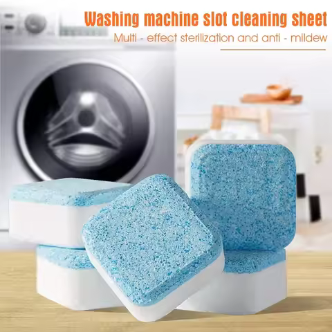 2/5/10pcs Tab Washing Machine Cleaner Washer Cleaning Detergent Effervescent Tablet Cleaner Washing 