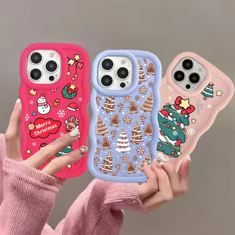 Christmas Tree Elk Deer Case For OPPO Reno 13F 12F 11F 10 11 12 Pro 5G 7 4G 6 Lite 8T A98 A78 A79 A5