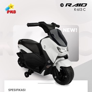 Motor Aki Mainan Anak Raid K-613C Nmax Mini PMB MTR-PMB K613C