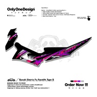 SUZUKI Striping Satria Fu Facelift Type S Stars 001SUZUKI