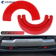 NOBELJIAOO Professional 2Pcs Trailer Tow Hooks Covers Tow Hook Sleeve Silicone Receiver Covers for S