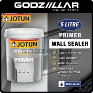 5L Jotun Jotashield Primer White Colour | Wall Sealer | Cat Undercoat Dinding Rumah | Interior & Ext