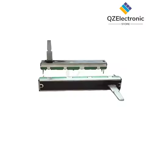 5pcs 60mm Straight Slide Liner Potentiometer Mixer Fader Variable Resistors B103 B10K Ohm 6pins Hand