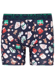 JOCKEY® 男士 印花 MICROFIBER ACTIVE 平腳內褲