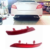 1Pair Car Rear Bumper Fog Light Parking Warning Reflector Taillights Brake Lamp for  508 2011-2014