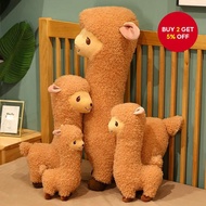 Cute Sheep Llama Animal Dolls Lovely Alpaca Plush Toy Alpaca Soft Stuffed Sleep Pillow Home Gift