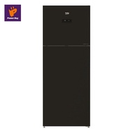 BEKO ตู้เย็น 2 ประตู (14.9 Cubic ,สี Black Gl) รุ่น RDNT470E50VZGB
