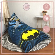 Bean Bag plus ISI Size Dewasa - Motif Batman - Beanbag Dewasa Size LARGE by Beanbag Smoothies