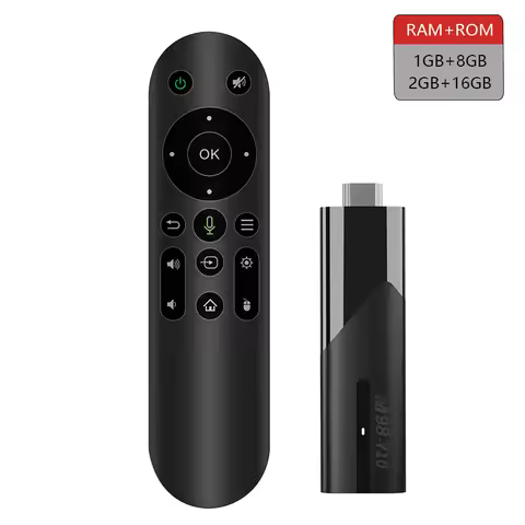 Android TV Box M98-Y10 ATV Smart Android 13 TV Stick H618 2.4G 5G Dual WiFi 6 BT5.0 2GB 64GB 6K HD M