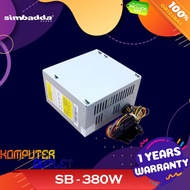 POWER SUPPLY 380W PC PSU SIM-V NOT 300W 400W 430W - SIMBADDA (NO DUS)