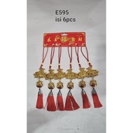 GANTUNGAN Gold horse hanger + money bag code E595, E575, E603, E597