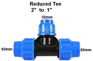 2"  PE Compression fitting  PE quick connector PE coupling PE TEE PE Ball valve reduce cap PE compre