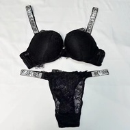 ใหม่ V ผู้หญิงเซ็กซี่ Bra และชุดกางเกง Panty ชุดสบาย Push Up Shapewear ปรับเบาะรวบรวมลูกไม้ชุดชั้นใน