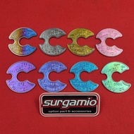 Xeon Nmax Aerox Mxking titanium Vietnam key Cover