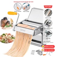 OutdoorDepot Household Pasta Noodle Machine Stainless Steel Manually Pressing Machine Dumpling Machi